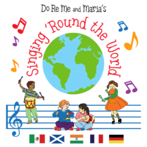 Singing Round the World children's album artwork